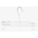 Klammerkunststoffbügel transparent 32 cm