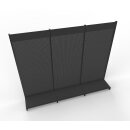 Wall shelf 240x300 cm (HxW), perforated sheet metal rear...