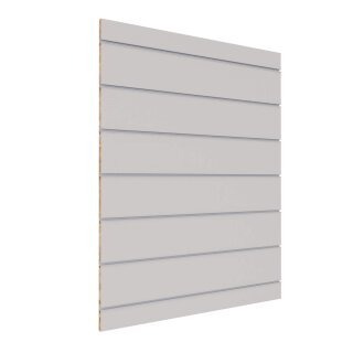 Paneelwand grau 97x120 cm, Abstand Aluprofile 15,5 cm