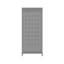 Wall shelf 300x100 cm (HxW), perforated sheet metal rear...