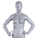 Mannequin woman without face - arms on the back