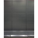 Wall shelf 300x100 cm (HxW), perforated sheet metal rear...