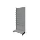 Wall shelf 290x100 cm (HxW), perforated sheet metal rear...